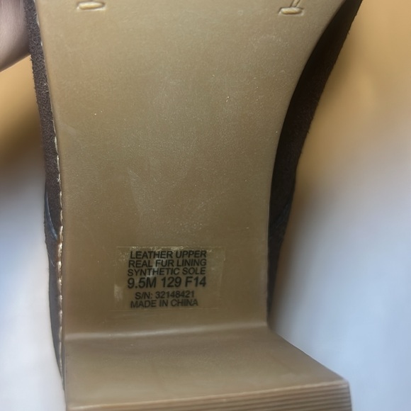 Like New Tory Burch Hilary Brown Suede Lace Up Ankle Booties Women’s Size 9.5 M - Picture 9 of 16